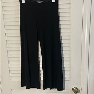 Joe Benbasset Black Wide-Leg Pants